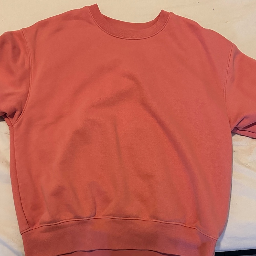 American Age Men's Pink Crewneck Sweater